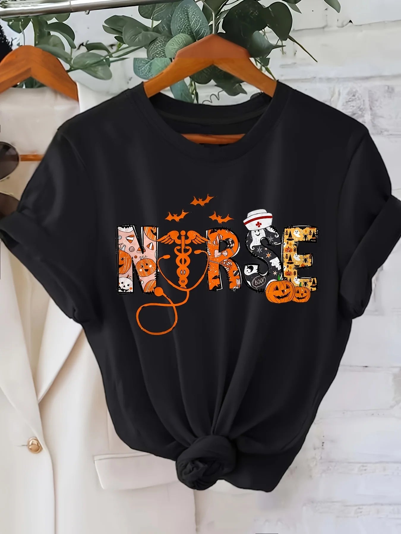 Halloween Nurse Tee